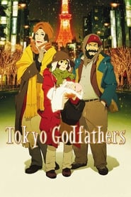 دانلود فیلم Tokyo Godfathers 2003 (پدرخوانده‌های توکیو) دوبله فارسی بدون سانسور