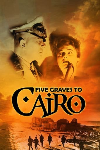 دانلود فیلم Five Graves to Cairo 1943 دوبله فارسی بدون سانسور
